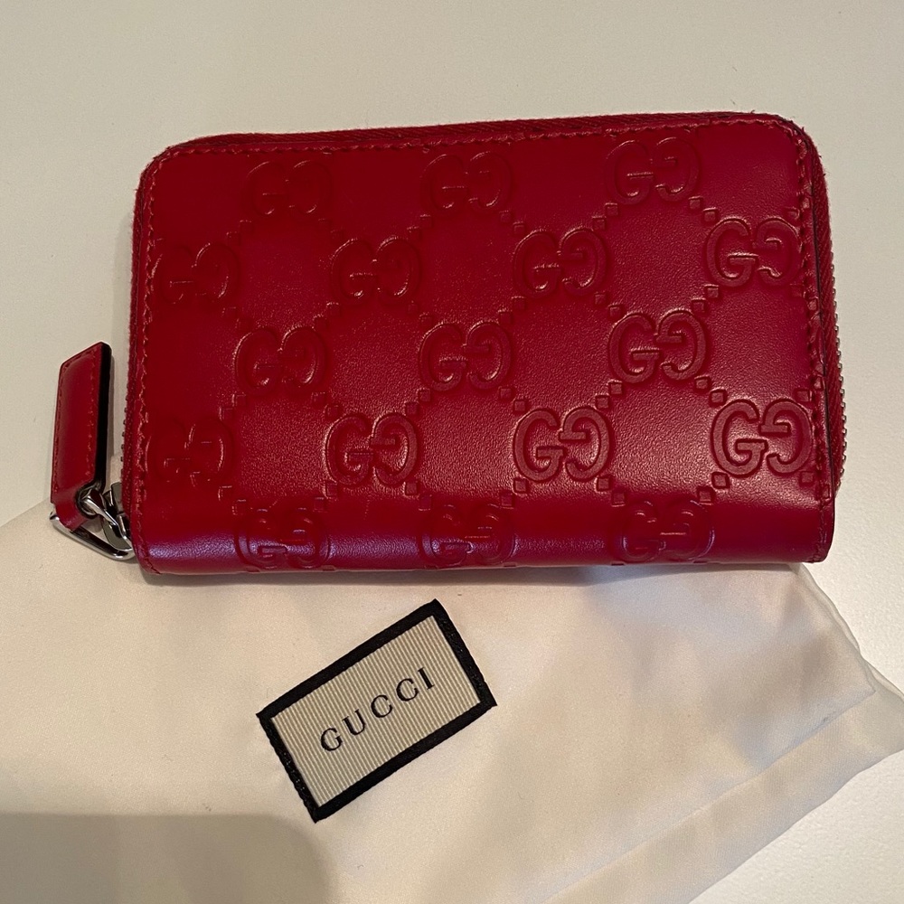 Gucci signature card case